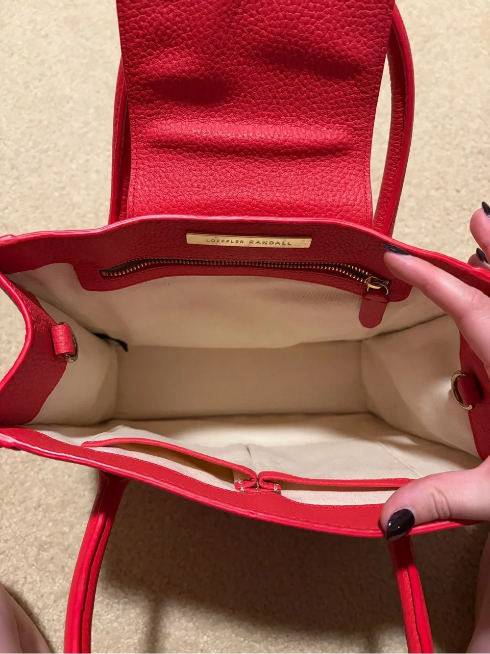 Loeffler Randall Junior Leather Work Tote